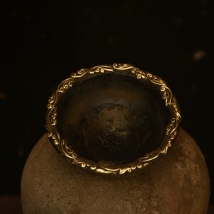 Terracotta & Brass Diya